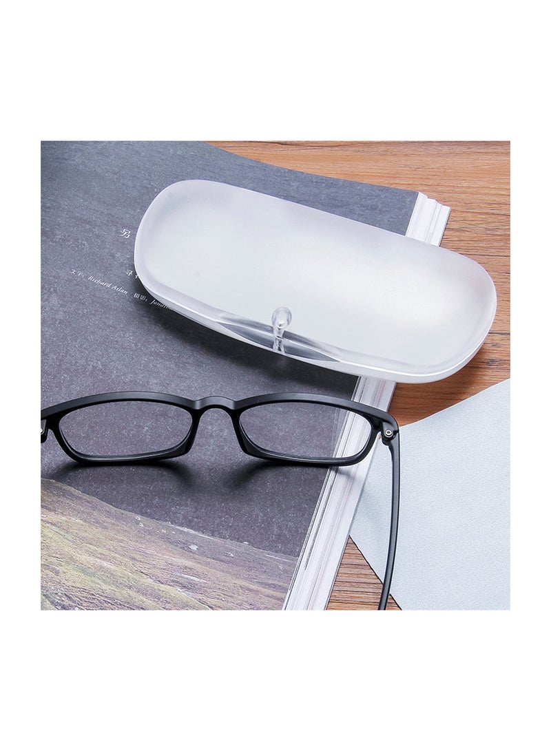 SYOSI Glasses Case, Spectacle Case Box Magnetic Closure, Plastic Translucent Eyeglass Case, Large Glasses Case Concise, Protector Eyeglasses  - Image 2