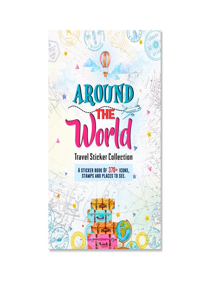 Doodle Sticker Book for Journal with 370+ Travel Stickers | Perfect for Journaling, Scrapbook Projects, Décor & Page Decoration | A5 Book with 10 Pages - Image 2