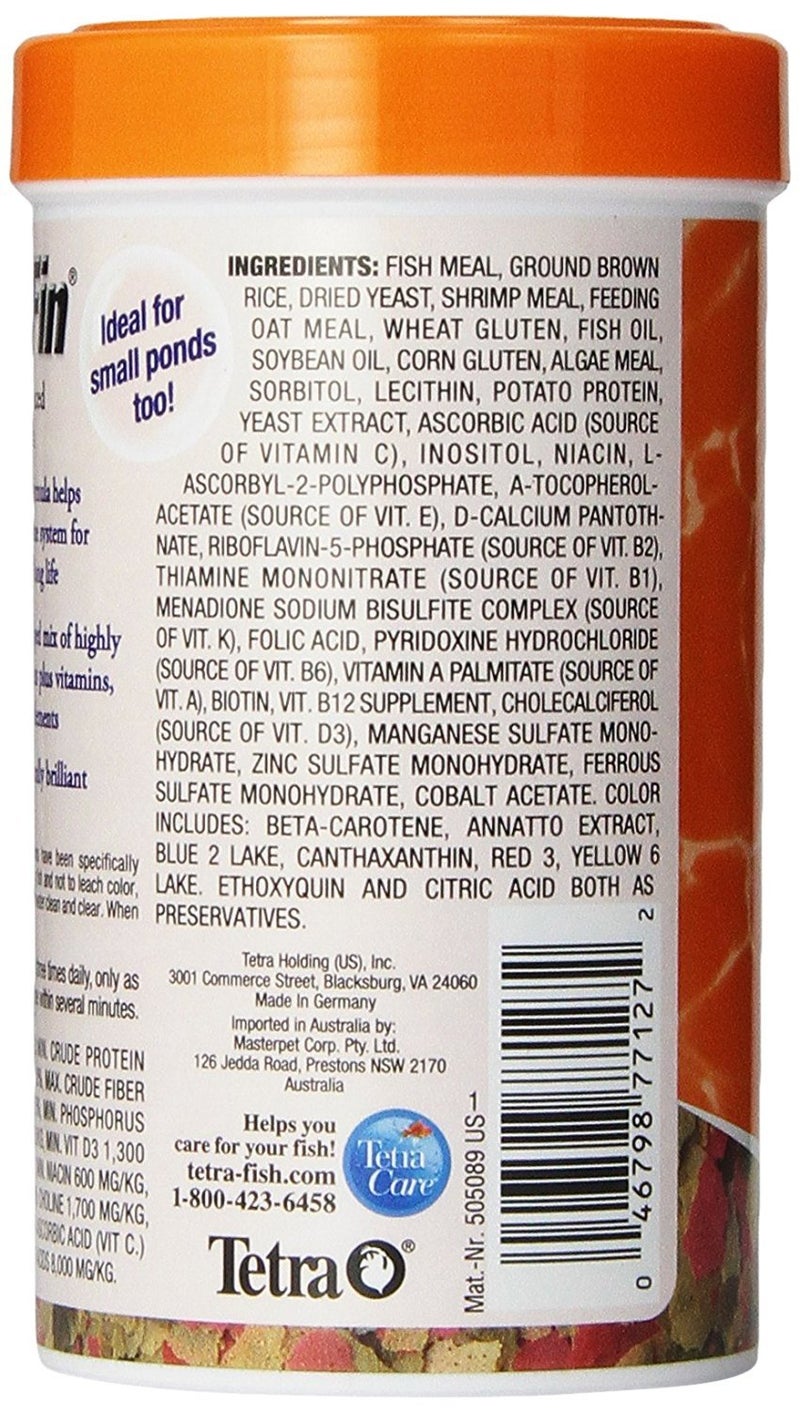 Tetra TetraFin Goldfish Flakes Food with ProCare, 4.4 oz - Image 3