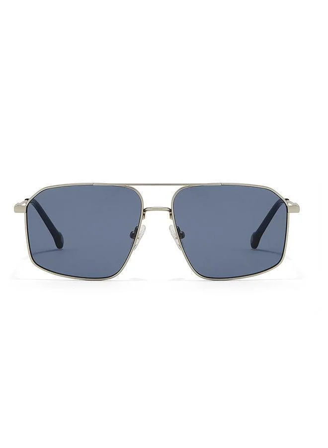 30Sundays 30Sundays ANCIENT,Men Sunglasses, Geometric Sunglasses, UV Protection: UV400 (Silver,Blue)