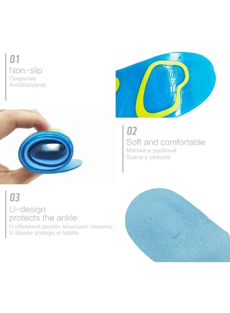 SYOSI Gel Insole,Silic Orthopedic Foot Care for feet Shoes Sole Sport Insoles Shock Absorption Pads Arch Orthotic Pad,Suitable for Women,38-42 - Image 3