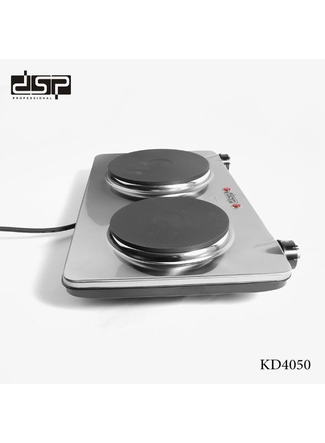 DSP 1000W & 1500W KD4050 Dual Cooker Silver - Image 5