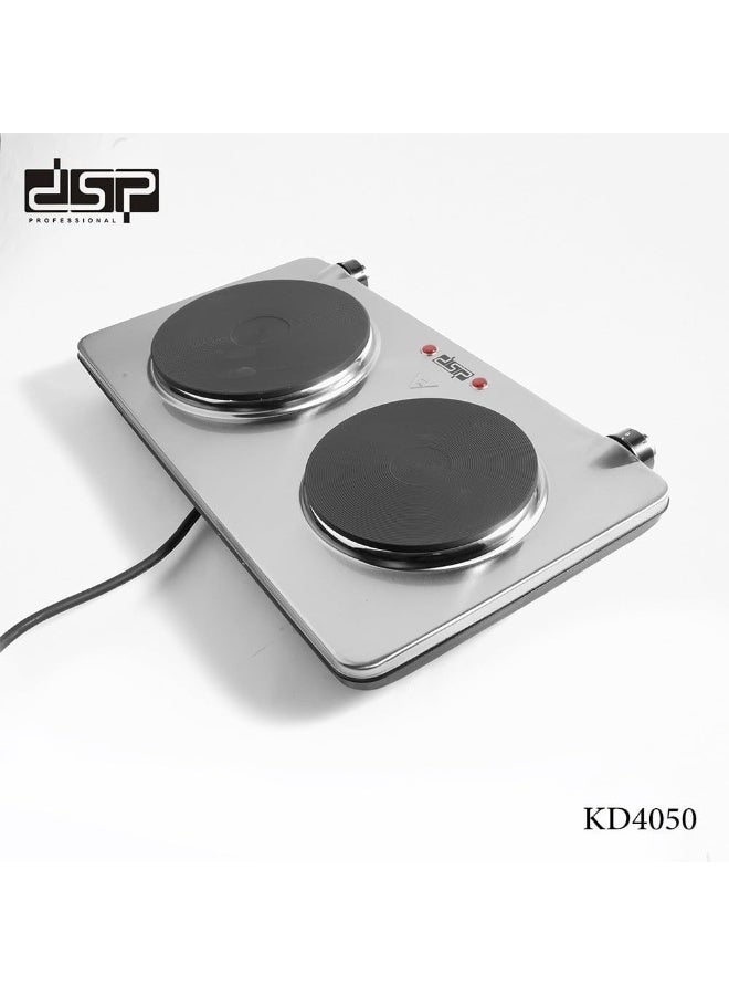 DSP 1000W & 1500W KD4050 Dual Cooker Silver - Image 4