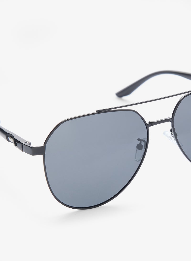 Seventy Five Polarized Lens Aviator Sunglasses - Image 3