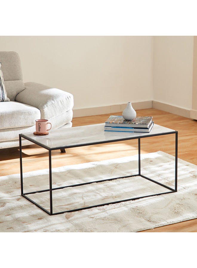 هوم بوكس طاولة قهوة بسطح رخام من إيلين - Image 1