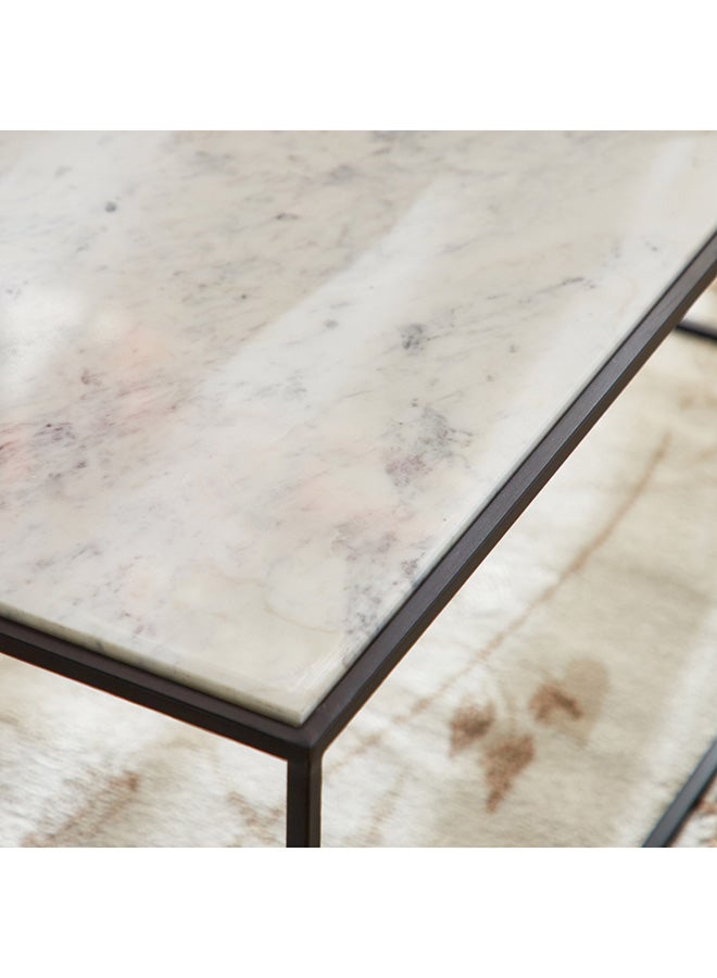 هوم بوكس طاولة قهوة بسطح رخام من إيلين - Image 3