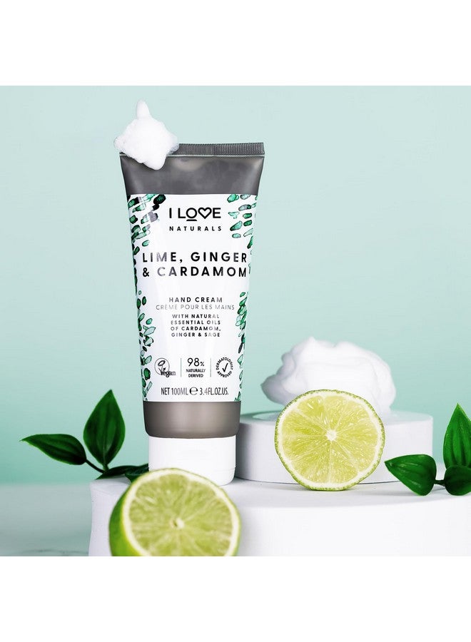 آي لاف لوشن لليدين بالزنجبيل والهيل من ناتشورالز، لوشن لليدين للبشرة الجافة، لوشن مرطب بزبدة الشيا وزيت جوز الهند، 3.38 أونصة - Image 3