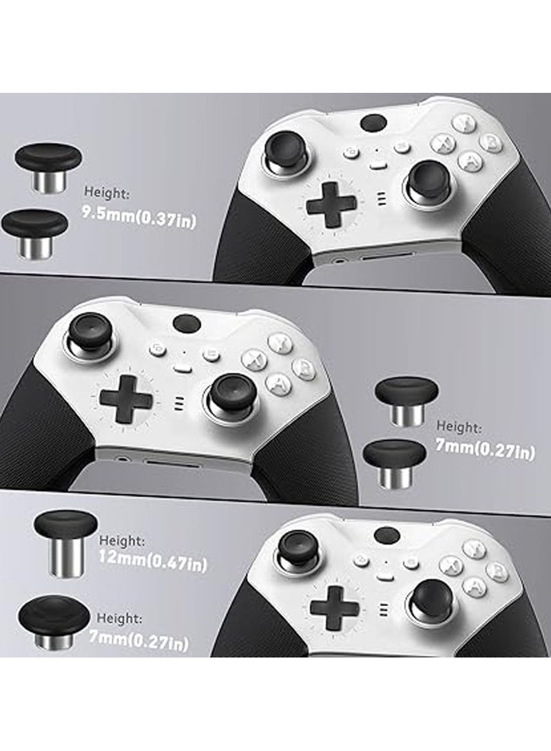 General Complete Component Pack for Xbox Elite Wireless Controller Series 2，package Includes 1 Carrying Case 1 Dock, 4 Paddles, 2 DPads, 6 Thumbsticks,1Tool, for Xbox One Elite Series 2 Core Replacement Parts  - Image 2