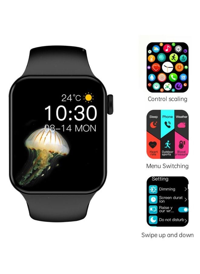 smart watch M26 Plus With Tempered glass case and Supports Arabic Language