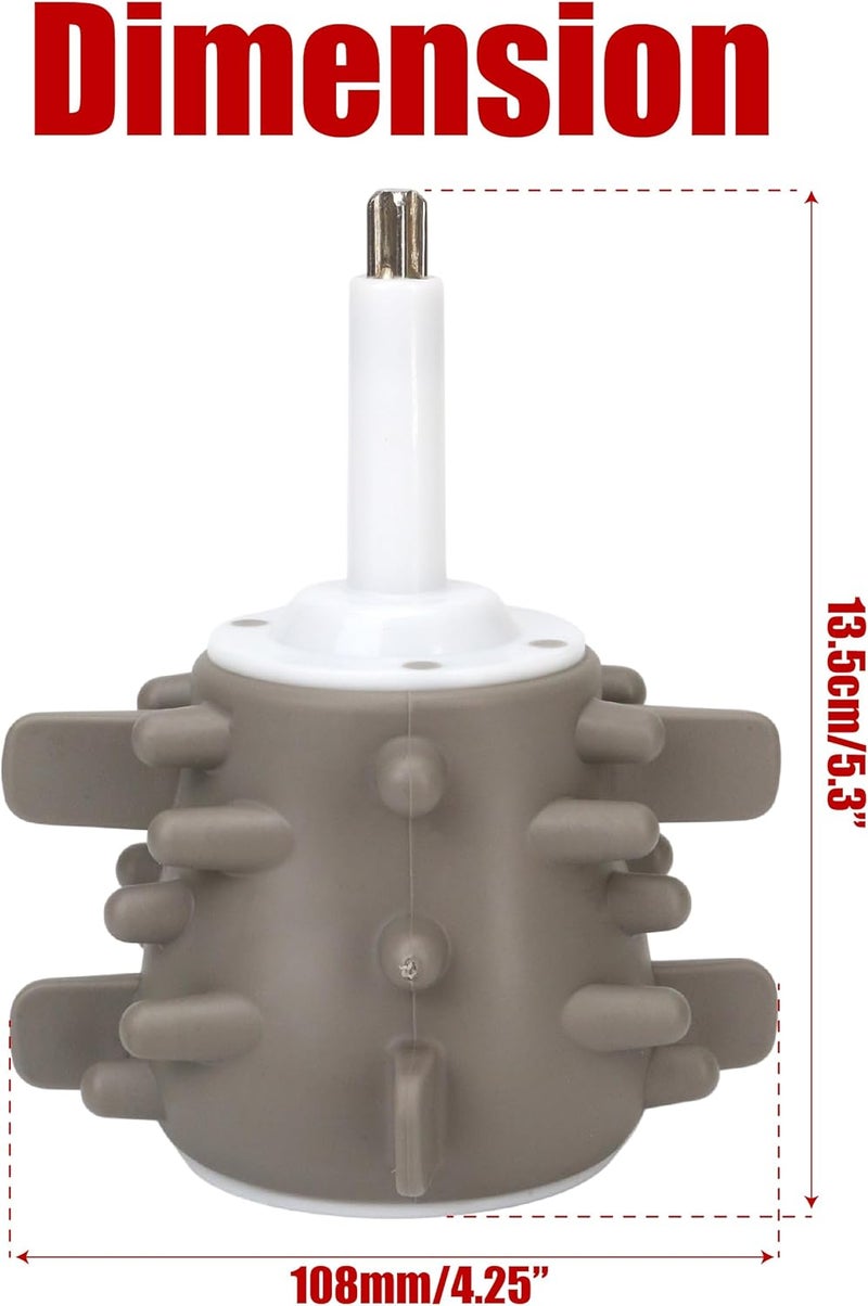 KH866 2Pcs Garlic Peeling for 3L Electric Peeling Machine- Silicone Peeler Roller for Quick, Easy Clove Prep, Electric Accessories Tool, No Odor Peeler - Image 2