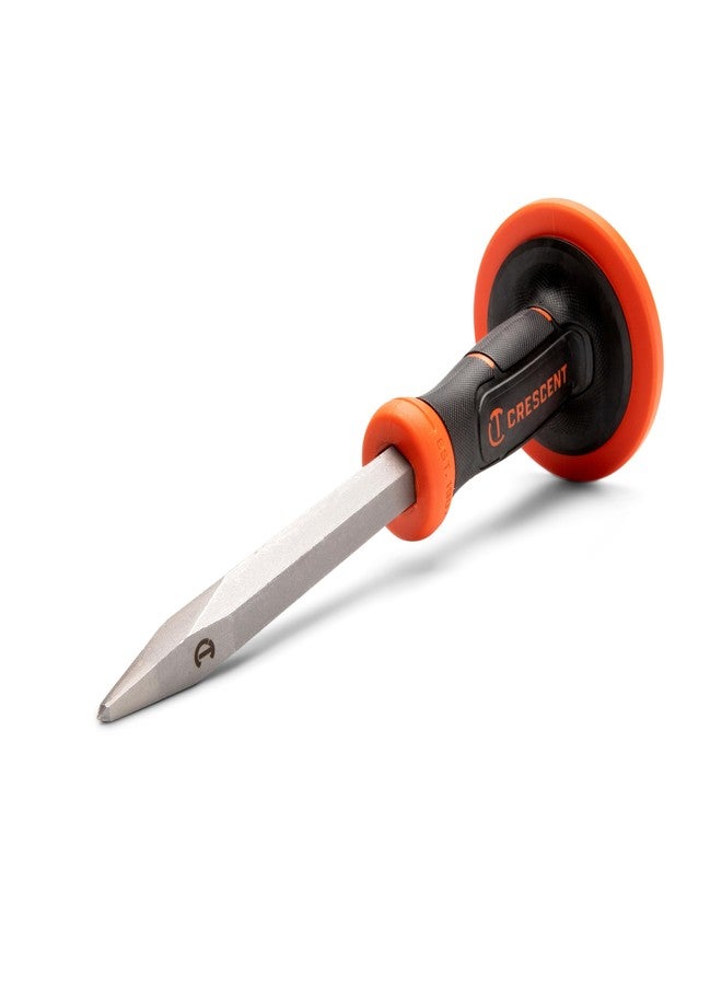 Crescent 3/4" x 12"Bull Point Chisel with Handguard - CBPC34H - Image 2
