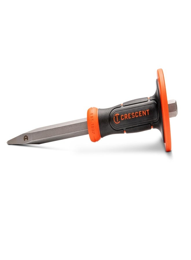 Crescent 3/4" x 12"Bull Point Chisel with Handguard - CBPC34H - Image 1