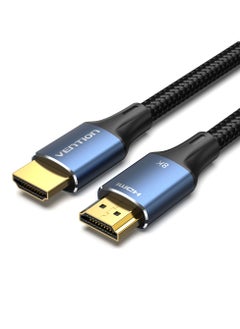 VENTION Vention Cotton Braided HDMI-A Male to Male HD Cable 8K 1M Aluminum Alloy Type  - Image 1