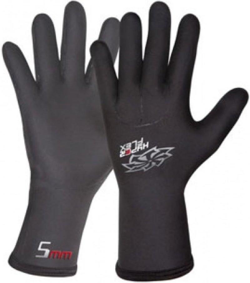 Hyper Flex 5mm Neoprene Mesh Wetsuit Gloves - Superior Warmth. Perfect for Sailing, Canoeing, Rowing, Surfing, Kiteboarding or Scubadiving - Image 1