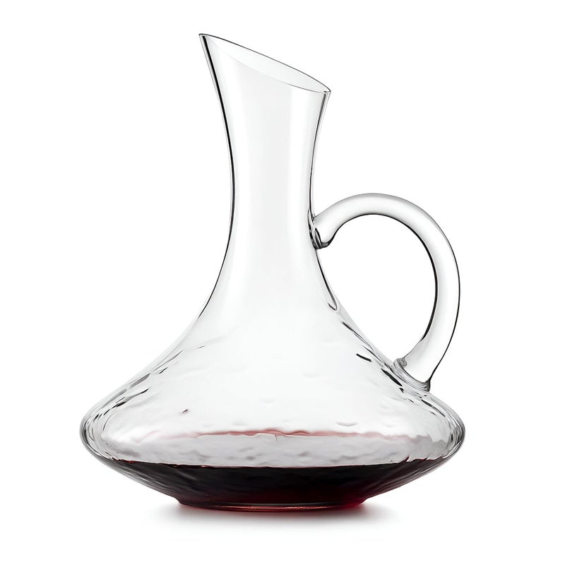 Crystal Glass - Luxurious crystal glass wine decanter emphasizing clarity and weight for comfortable handling, with a wide body, precise pour, and built-in aeration to unlock richer aromas. - Image 1