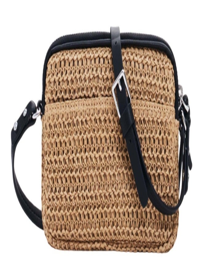 DESIGUAL MONE_HALF LOGO RAFFIA J, 1014 NATURAL, U - Image 3