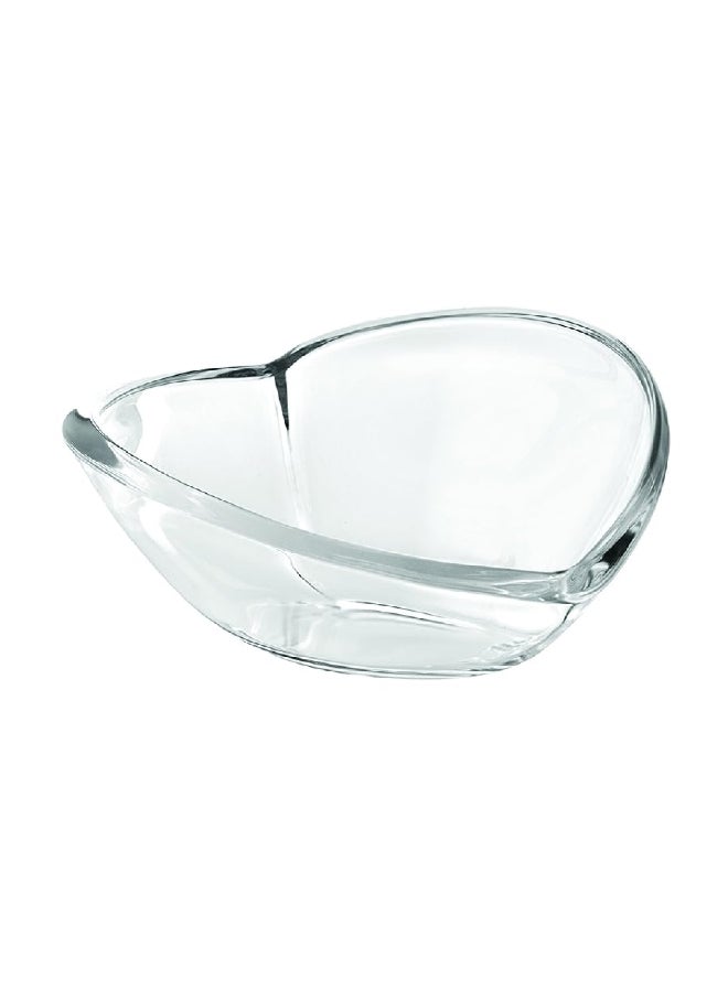 فيديفي VDV66074ML/VDVS100496 كور صحن على شكل قلب بتصميم عصري شديد الشفافية 16.5 x 16.7 سم - Image 1