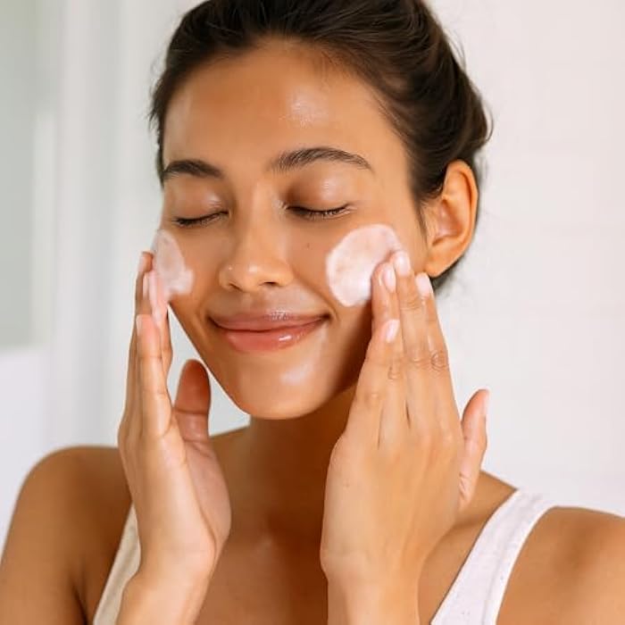 Global Beauty Care Smooth & Lift Collagen Facial Cleanser – Peptides, Hyaluronic Acid & Squalane, 2-Pack (2x 2.5 fl oz) - Image 2