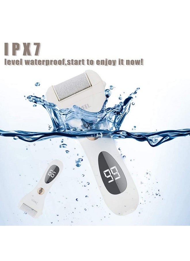IWEEL - Callus Remover For Feet Shaver Rechargeable Electric Foot File Pedicure Tools For Feet Professional Callous Shaver Waterproof Pedicure Kit For Cracked Heels And Dead Skin - Image 1