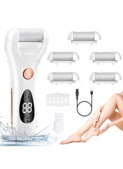 Callus Remover For Feet Shaver Rechargeable Electric Foot File Pedicure Tools For Feet Professional Callous Shaver Waterproof Pedicure Kit For Cracked Heels And Dead Skin