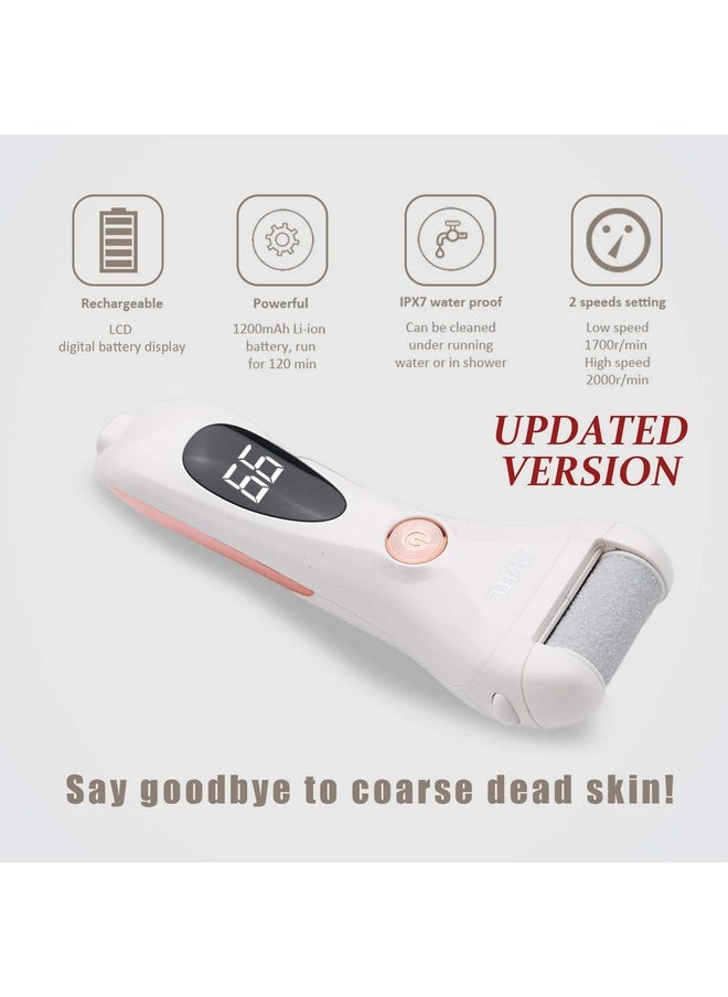 IWEEL - Callus Remover For Feet Shaver Rechargeable Electric Foot File Pedicure Tools For Feet Professional Callous Shaver Waterproof Pedicure Kit For Cracked Heels And Dead Skin - Image 1