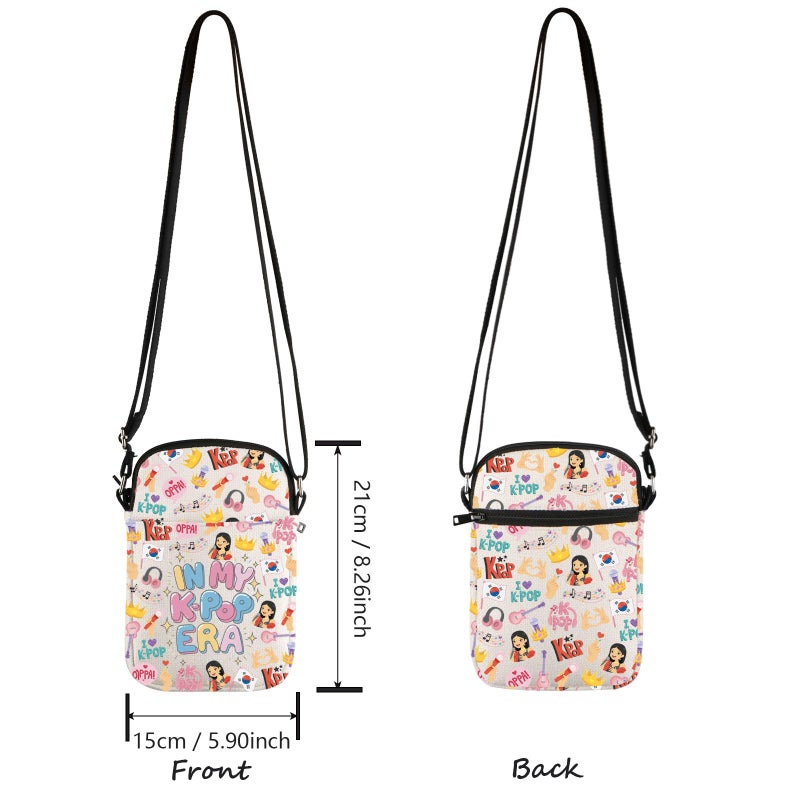 Lywjyb Birdgot Korean Music Crossbody Bag Korean Music Lover Gift K-Drama Fan Gift Music Fan Gift (Kp era CR) - Image 4