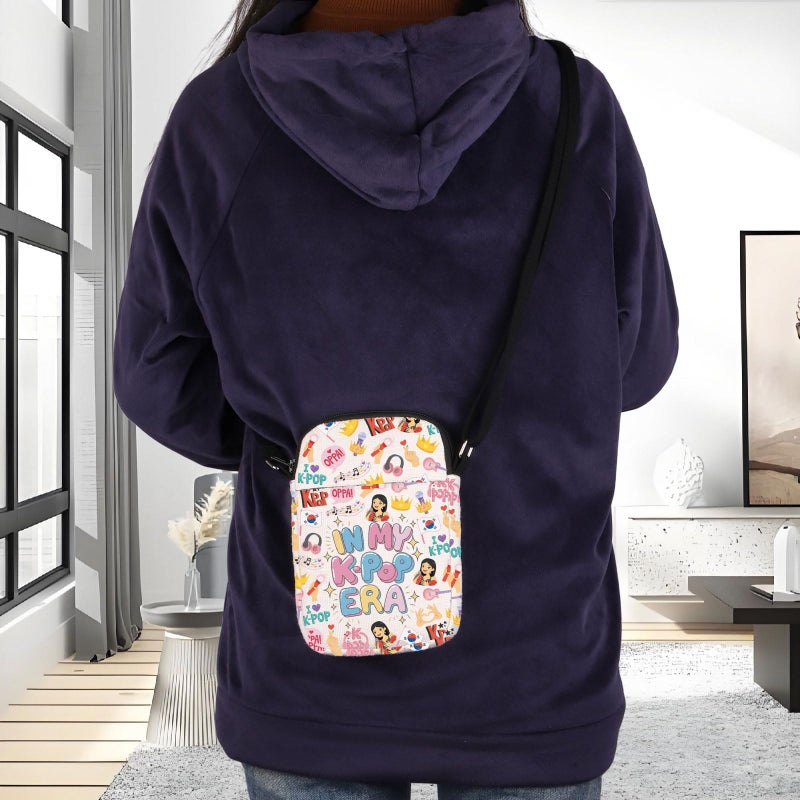 Lywjyb Birdgot Korean Music Crossbody Bag Korean Music Lover Gift K-Drama Fan Gift Music Fan Gift (Kp era CR) - Image 5