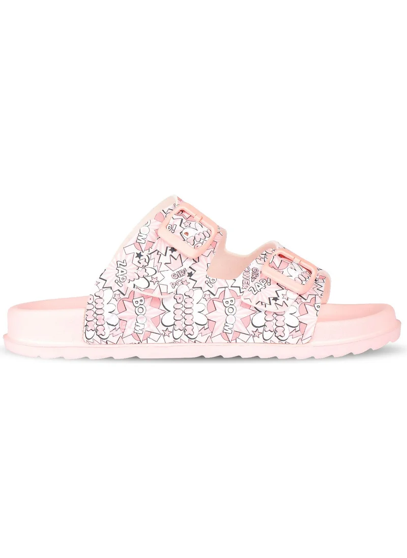 فيكو Gibli Ii Printed Girls Preschool Powder Slippers