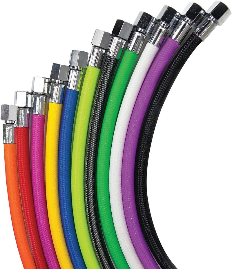 XS Scuba Miflex Low Pressure Hoses - Black, 18 inches - Image 2