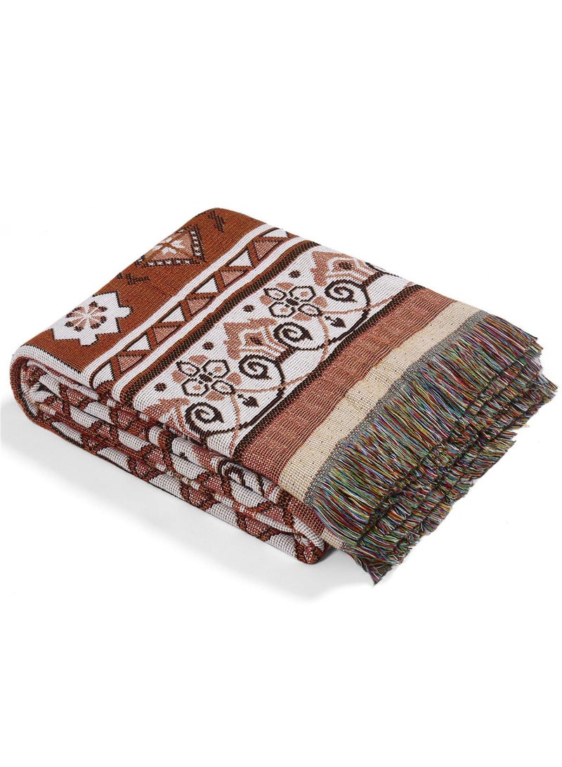 Y&D 160*130cm Camping Blanket Outdoor Blanket Picnic Blanket Sofa Blanket Bed End Blanket Air Conditioning Blanket Shawl Blanket Thread Blanket  - Image 2