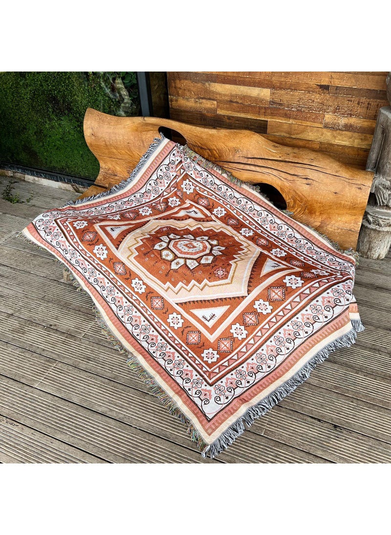 Y&D 160*130cm Camping Blanket Outdoor Blanket Picnic Blanket Sofa Blanket Bed End Blanket Air Conditioning Blanket Shawl Blanket Thread Blanket  - Image 3