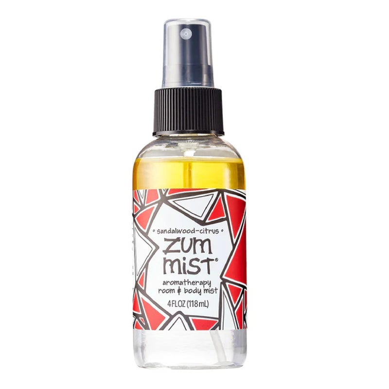 Indigo Wild Zum Mist Room & Body Spray - Aromatherapy Essential Oil Spray - Natural Body Mist & Room Spray - Sandalwood-Citrus Scent - 4 fl oz - Image 1