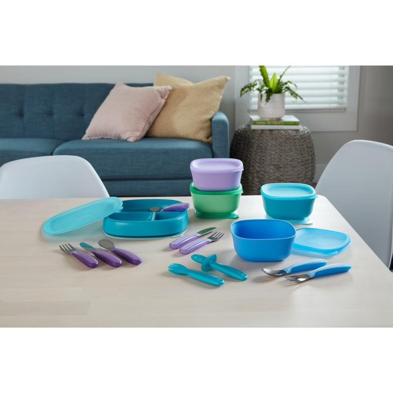 NUK Kiddy Cutlery Forks, Durable Stainless Steel, BPA & Latex-Free, 18+ Months, Pack of 3 - Image 3