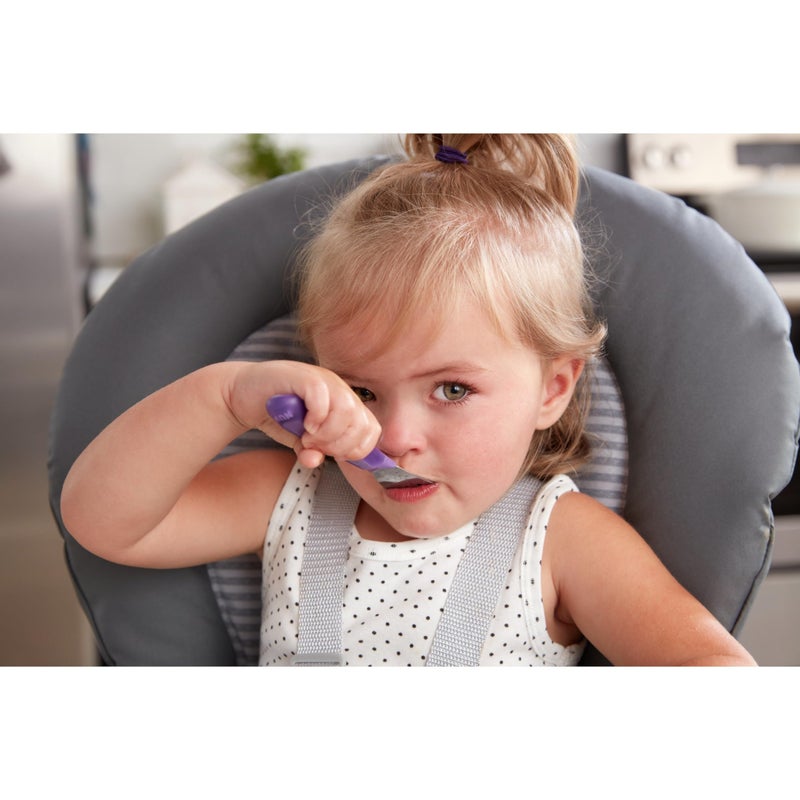 NUK Kiddy Cutlery Forks, Durable Stainless Steel, BPA & Latex-Free, 18+ Months, Pack of 3 - Image 5