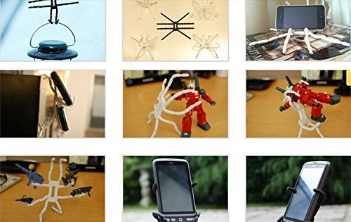 Rienar Multi-Function Portable Spider Flexible Grip Holder for Smartphones and Tablets - Image 5