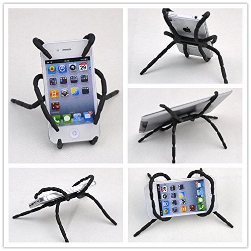 Rienar Multi-Function Portable Spider Flexible Grip Holder for Smartphones and Tablets - Image 1