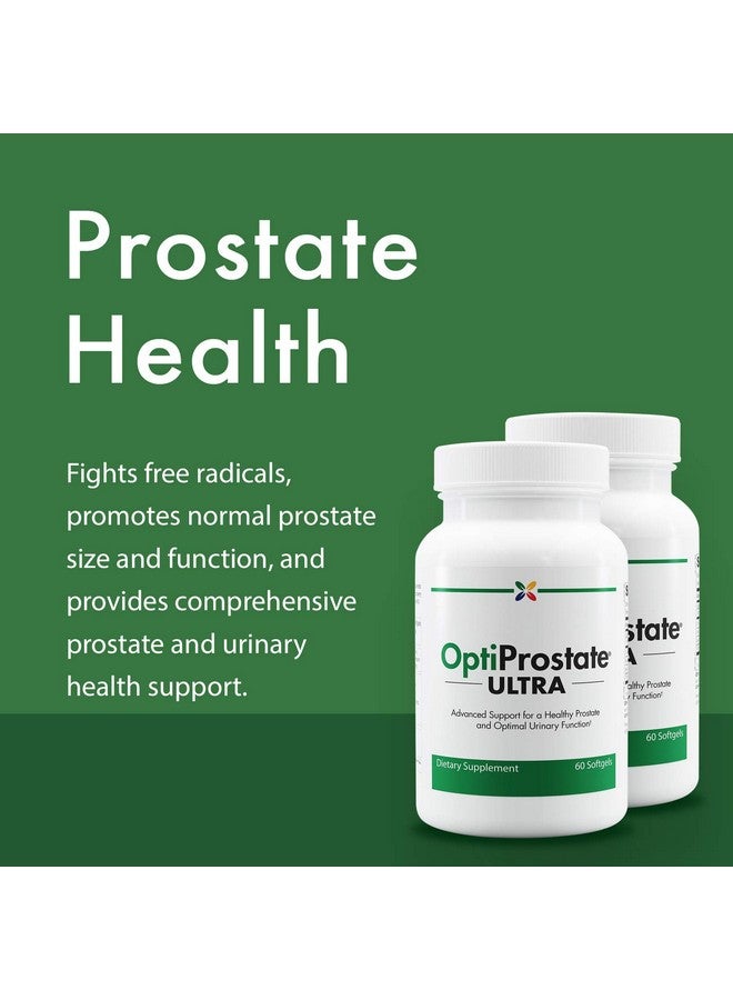 stop aging now Stop Aging Now OptiProstate Ultra with Saw Palmetto & Beta Sitosterol (1-Pack) - Image 2