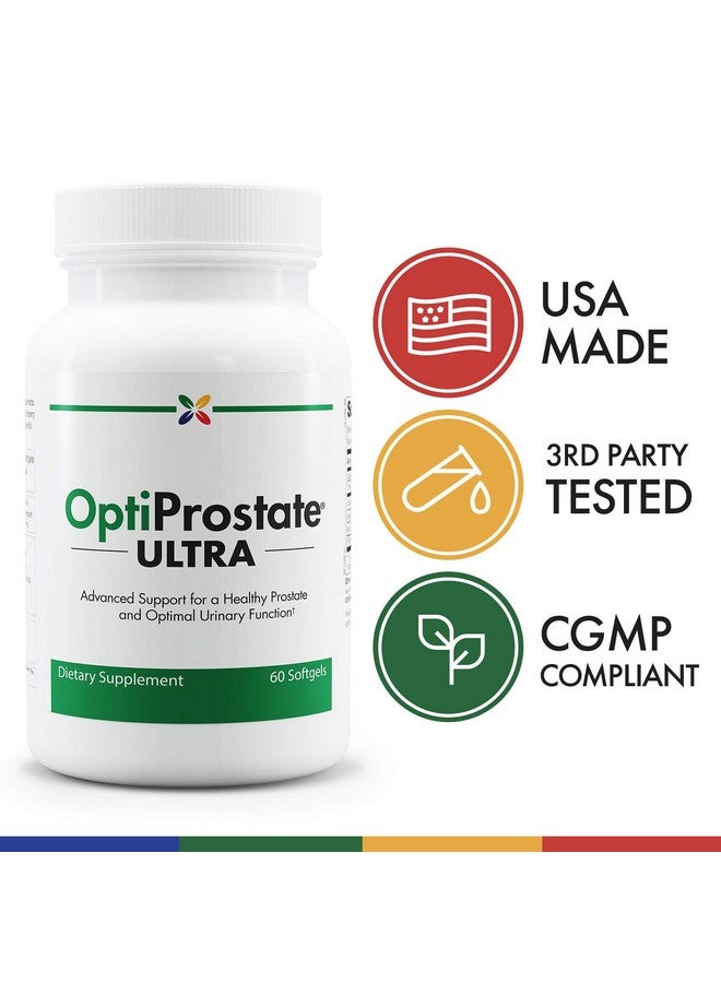 stop aging now Stop Aging Now OptiProstate Ultra with Saw Palmetto & Beta Sitosterol (1-Pack) - Image 4