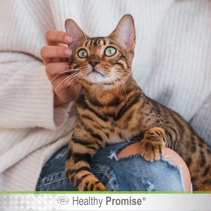 Four Paws Healthy Promise Soothing Aloe Ear Mite Remedy Solution for Cats, Odor Reducing & Itch Relief, 0.75 Fl. Oz. - Image 5