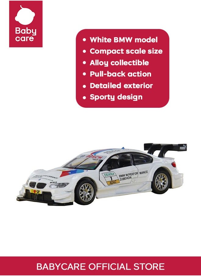 Babycare BMW M3 DTME92 Model Alloy Car toy - White  - Image 1