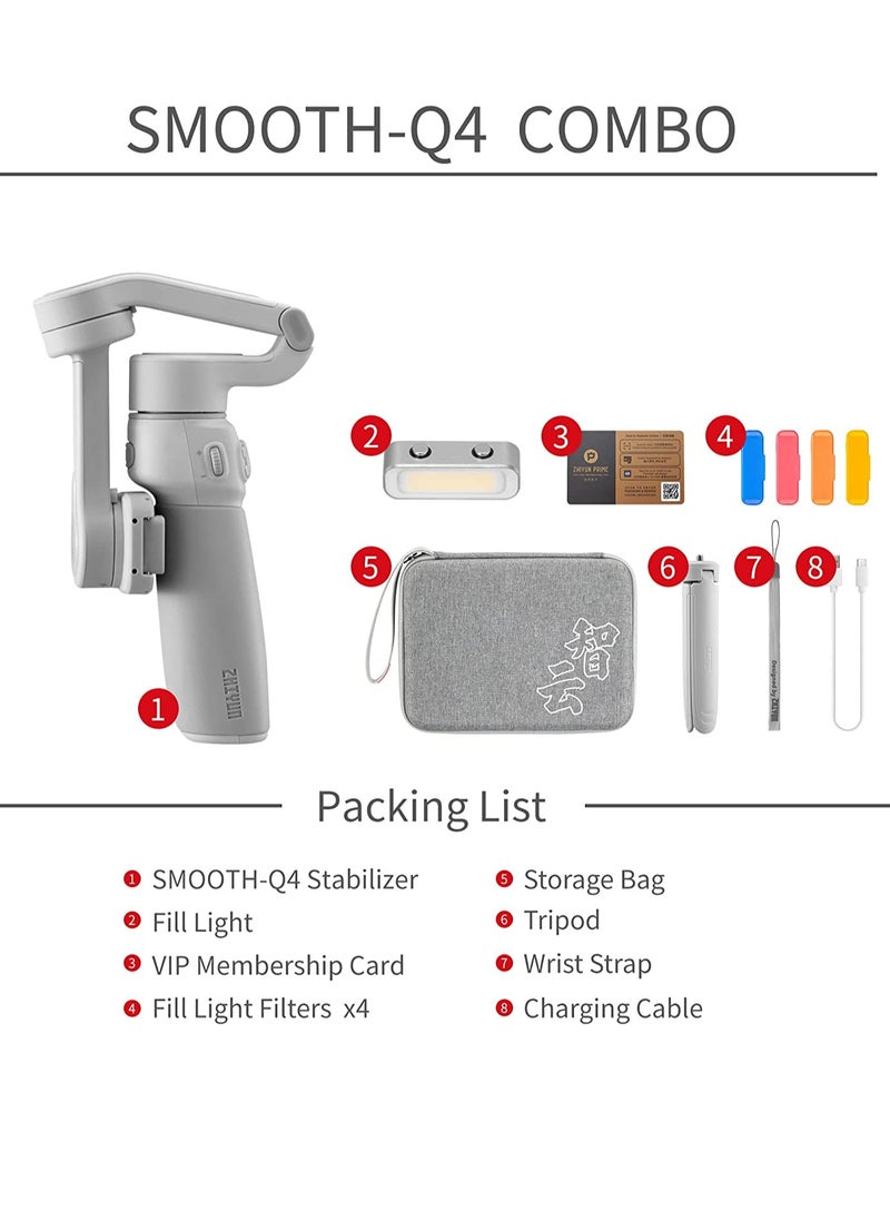 Zhiyun - Smooth Q4 Combo Gimbal Stabilizer - Image 1