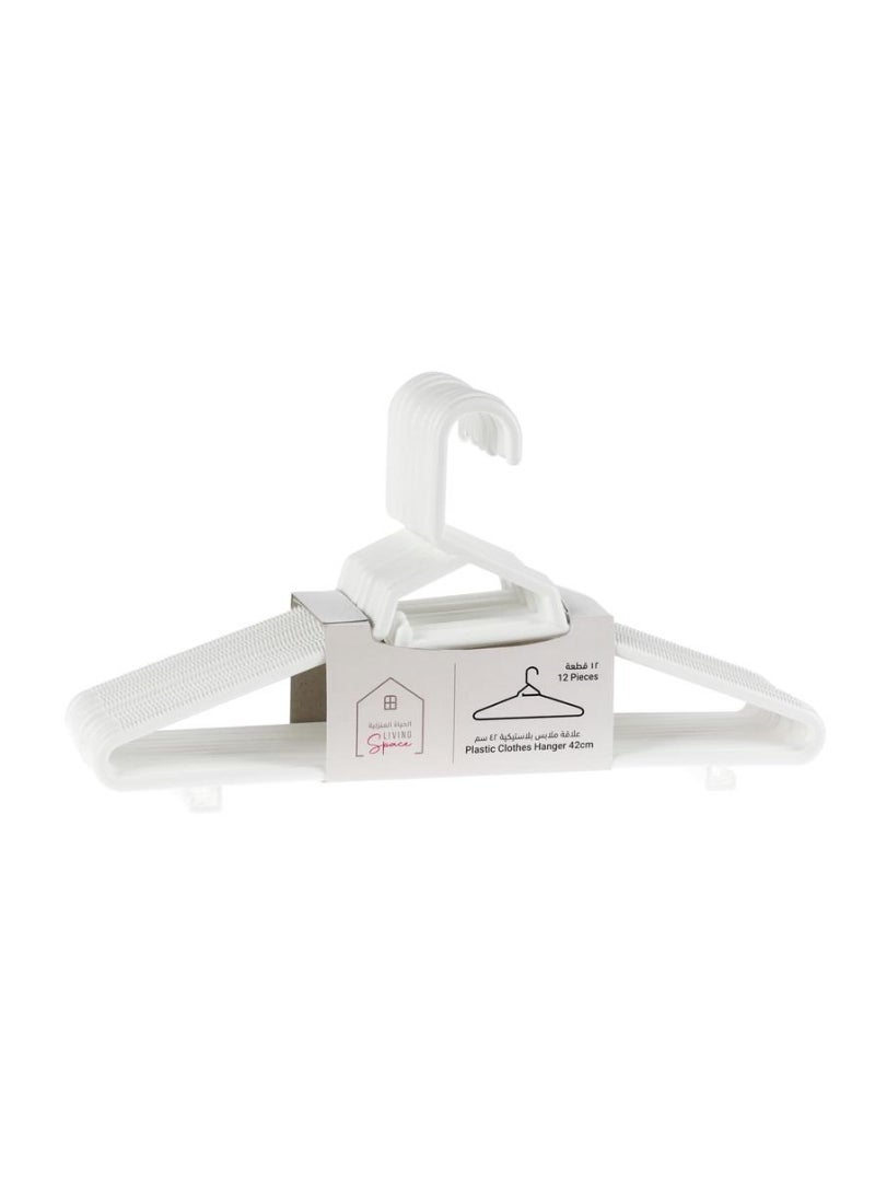 LOCK & LOCK Plastic Hanger Pack 42 x 1.5 x 21.5cm 12Pcs