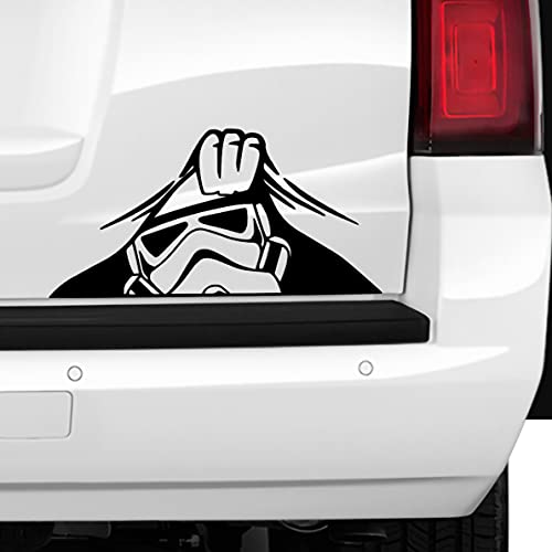 VALIANT COLLECTIONS – Peeking Pooper Stickers–Vinyl Decal for Car and Van – Indoor and Outdoor use for Long Lasting–Waterproof Stickers for Waterbottle and Laptop–Removable Sticker for Mirror– VC 394 - Image 1
