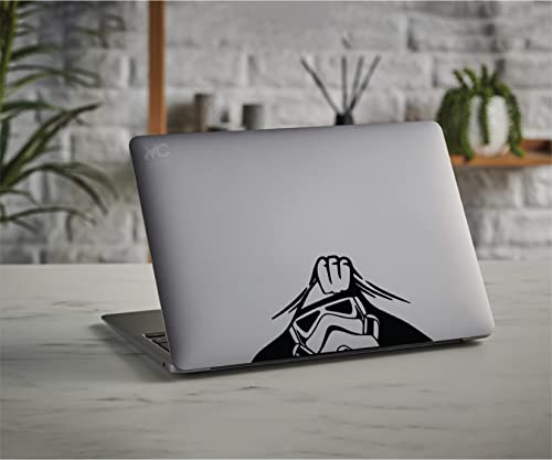 VALIANT COLLECTIONS – Peeking Pooper Stickers–Vinyl Decal for Car and Van – Indoor and Outdoor use for Long Lasting–Waterproof Stickers for Waterbottle and Laptop–Removable Sticker for Mirror– VC 394 - Image 4