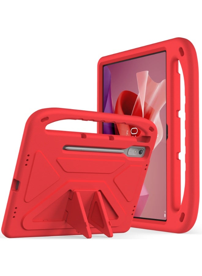 general Tablet Case for Lenovo Tab P12 12.7 Inch (2023), EVA Foam Lightweight Shockproof, Tablet Cover with Handle Stand and Pen Slot Case for Children Firendly - Image 1