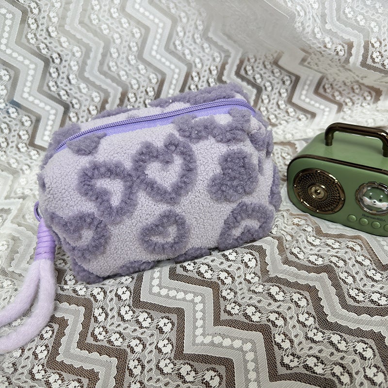 Plush Cosmetic Bag - Image 3