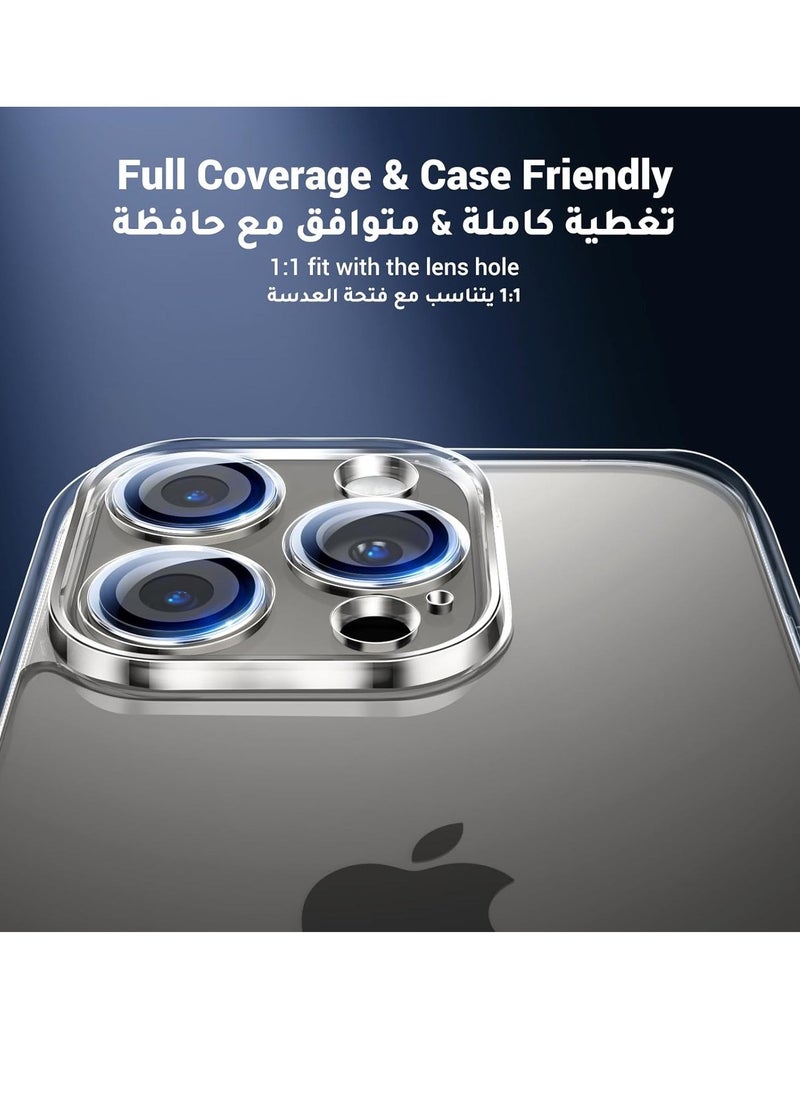 Raxoom iPhone 15 Pro/15 Pro Max Camera Lens Protectorã€HD Clear Anti-Glareã€‘ã€Case Friendlyã€‘Ultra-thin 9H Tempered Glass, Scratch-Resistant, Individual Lens Protector for iPhone 15 Pro/15 Pro Max-1Pack - Image 3