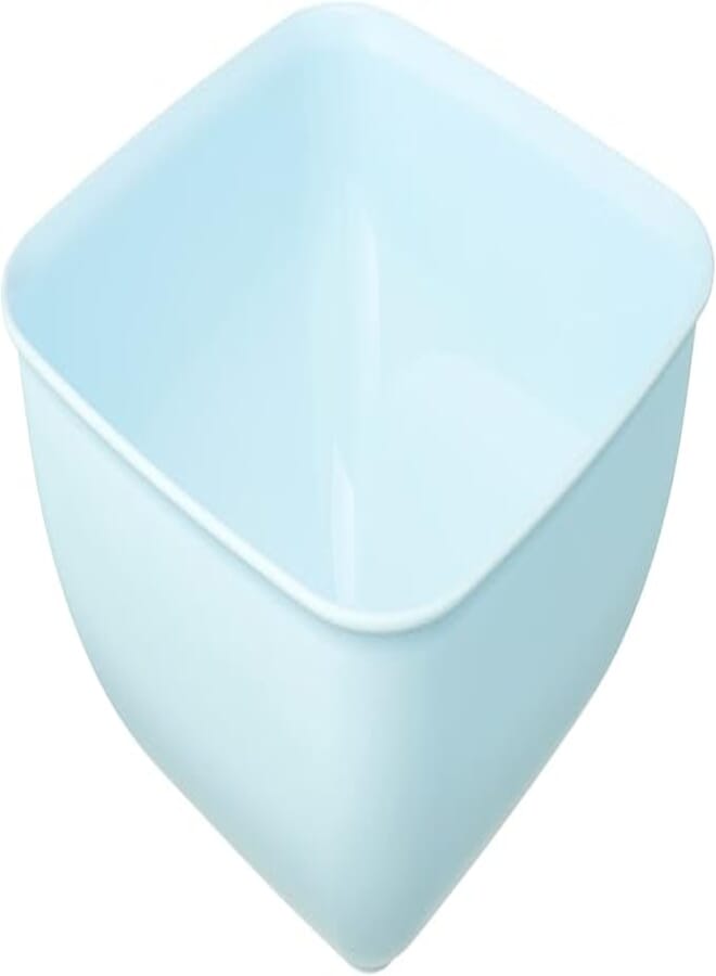 Poly Time Plastic Square Bowl 3.5 Liters - Light Blue