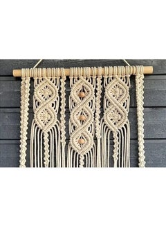 Home Gallery Amazing Macrame Wall Hanging Shelf Handmade 60X70 cm  - Image 5