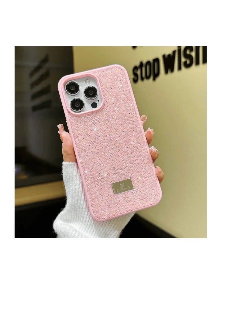 Case For iPhone 12 Pro Max Case Glitter, Sparkle Diamond Crystal Bling Case with Bling, Ultra Thin Lightweight Full Body Shockproof Anti-Scratch Protective Cover